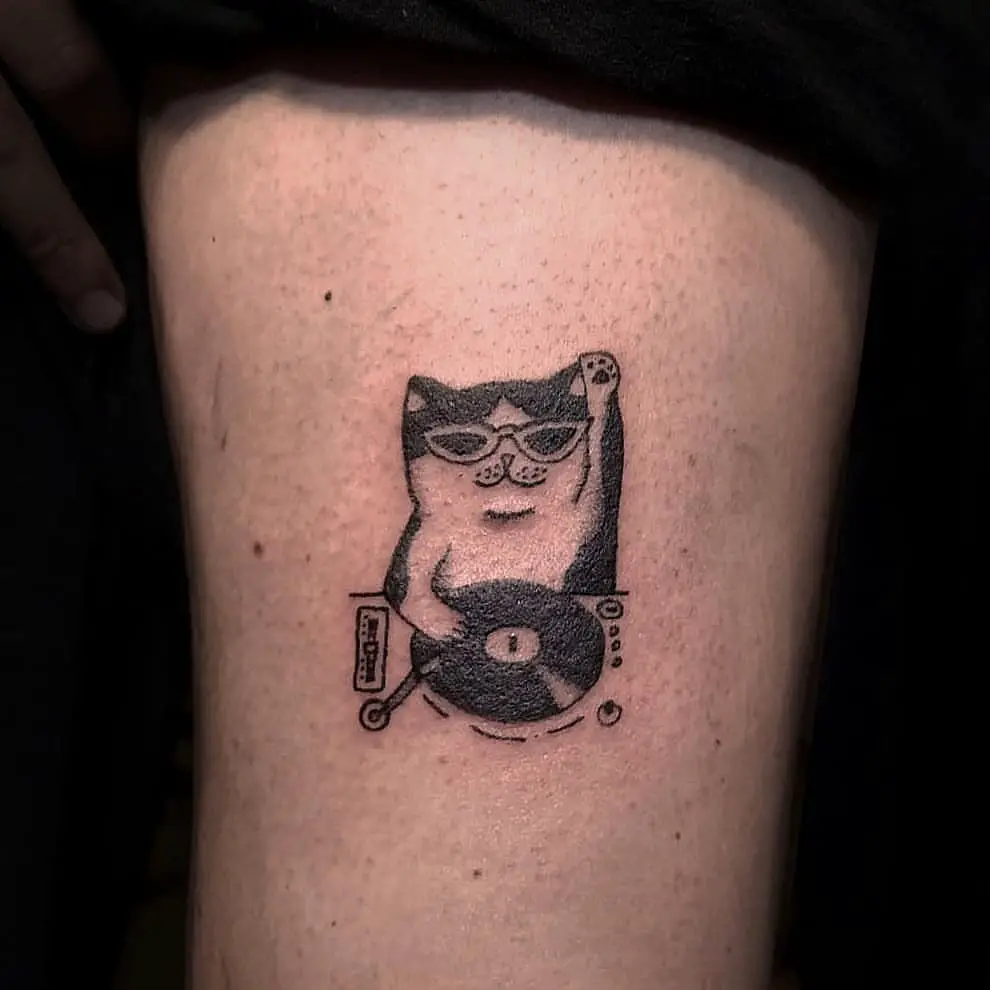 Funny Cat Tattoos 4