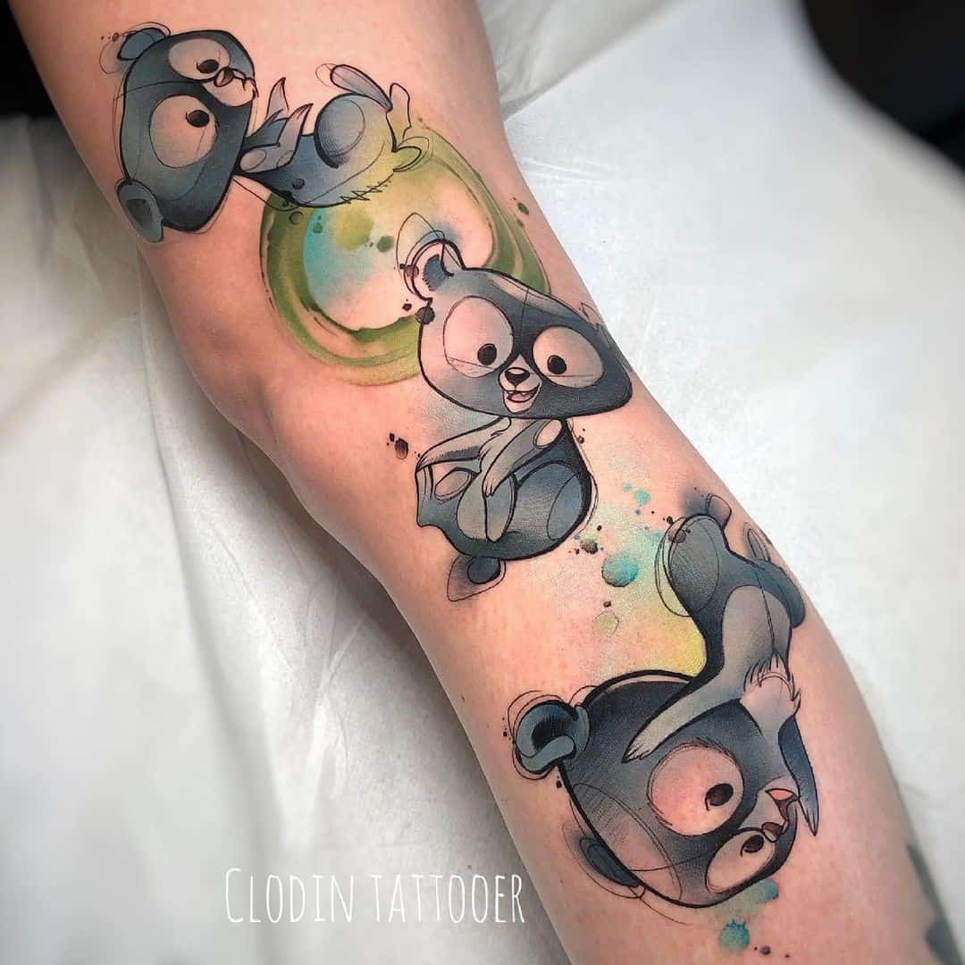 Funny Koala Family Tattoo