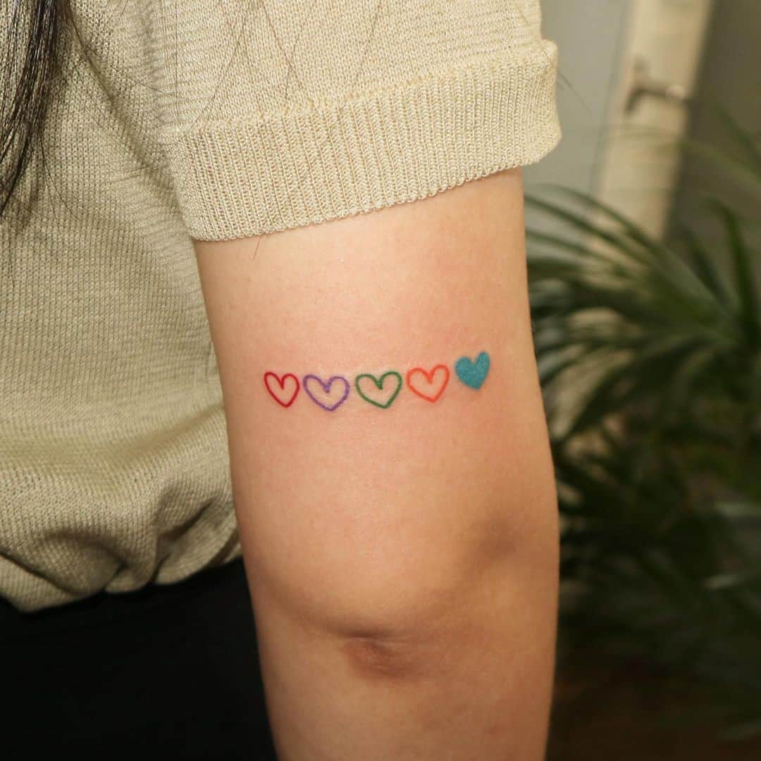 Buy Family Heart Temporary Tattoo  Love Tattoo  Friendship Online in  India  Etsy