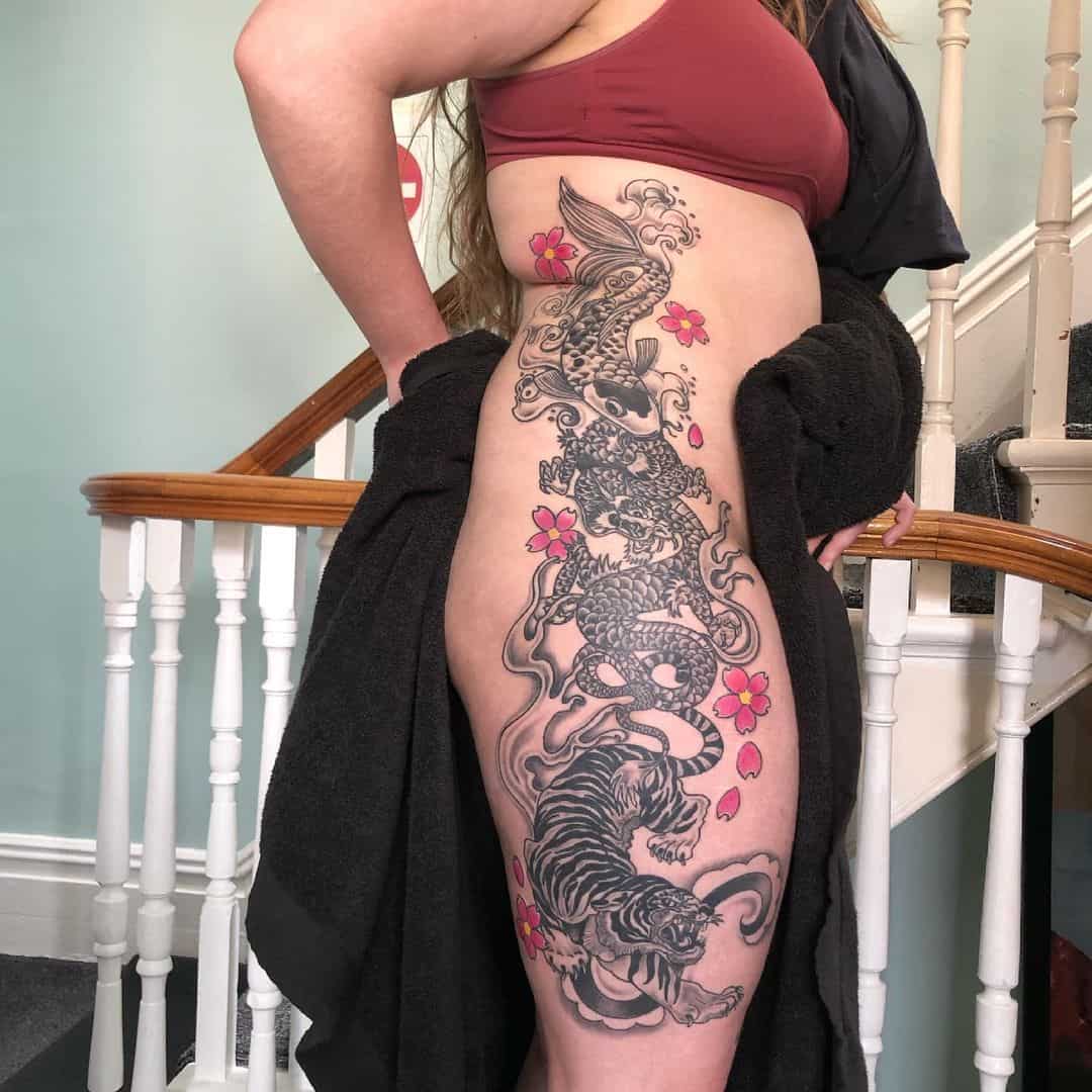 Discover more than 70 side piece tattoos latest - in.cdgdbentre