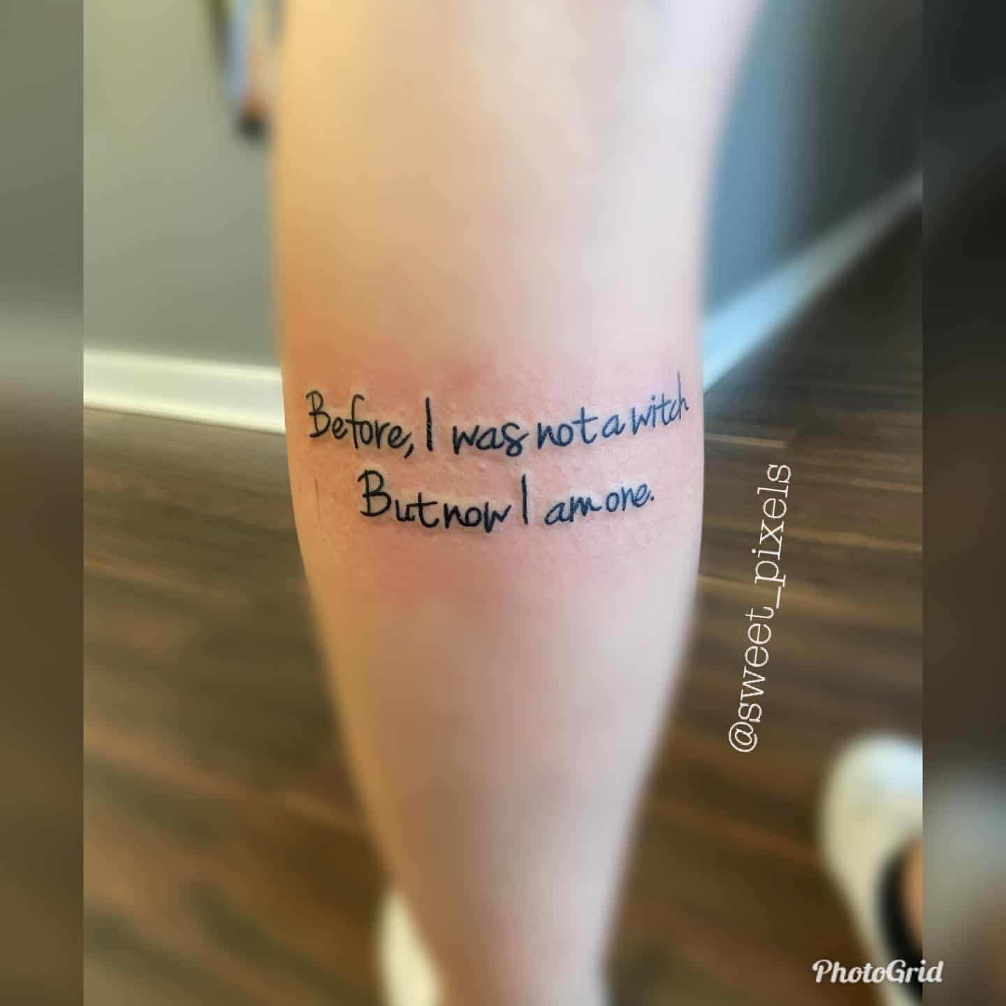 20 Simple Quote Tattoo Ideas for Women  Moms Got the Stuff
