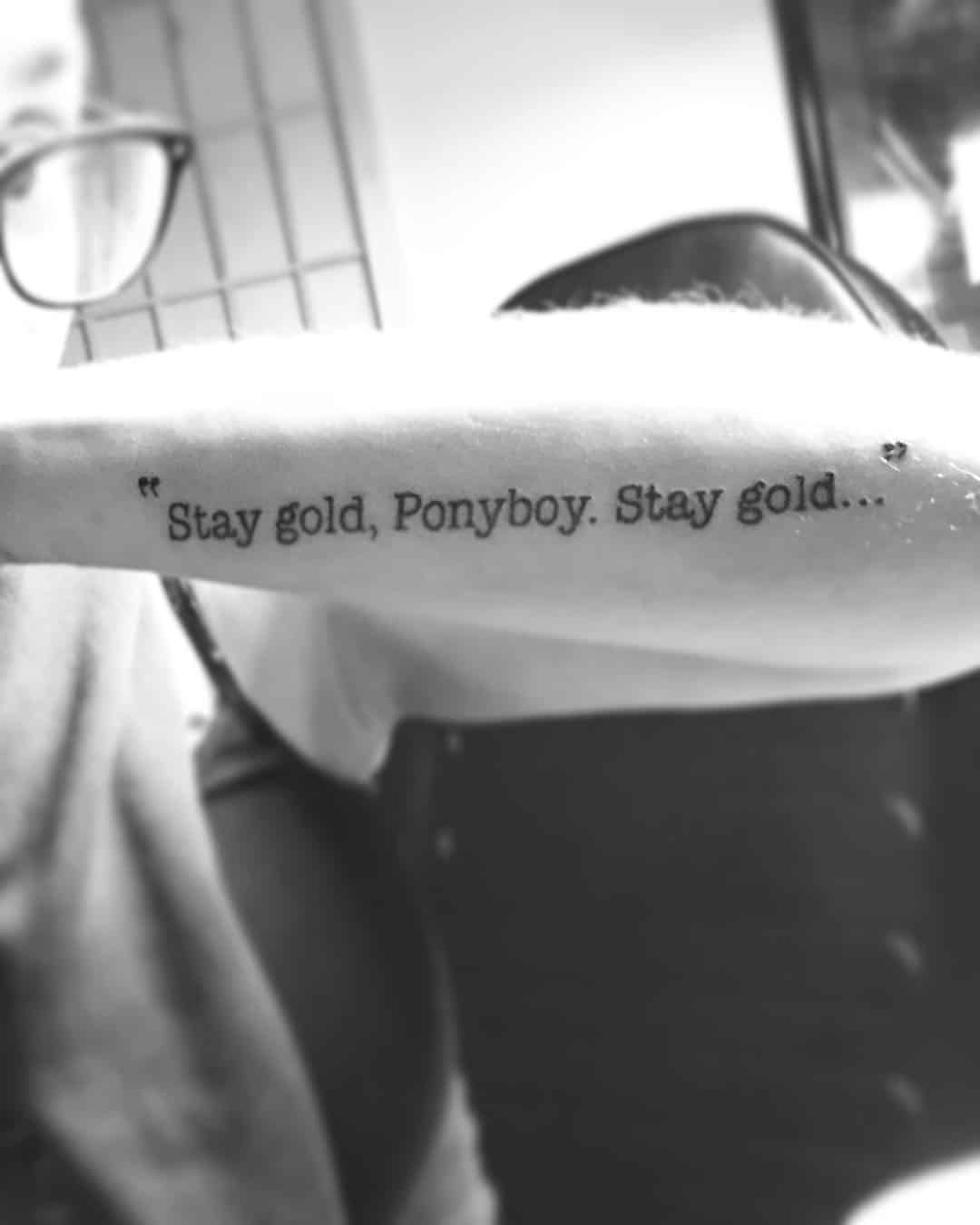 nothing gold can stay tattoo｜Búsqueda de TikTok