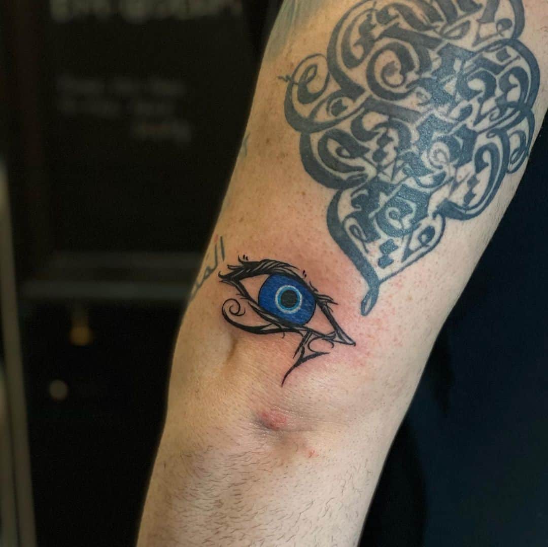 Evil Eye Temporary Tattoo Sticker - OhMyTat