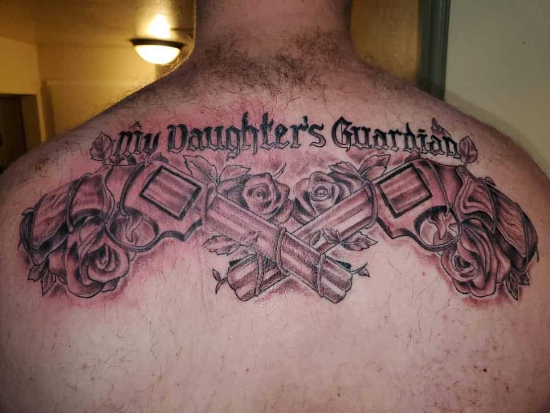 Protective Father and Daughter Tattoos 2