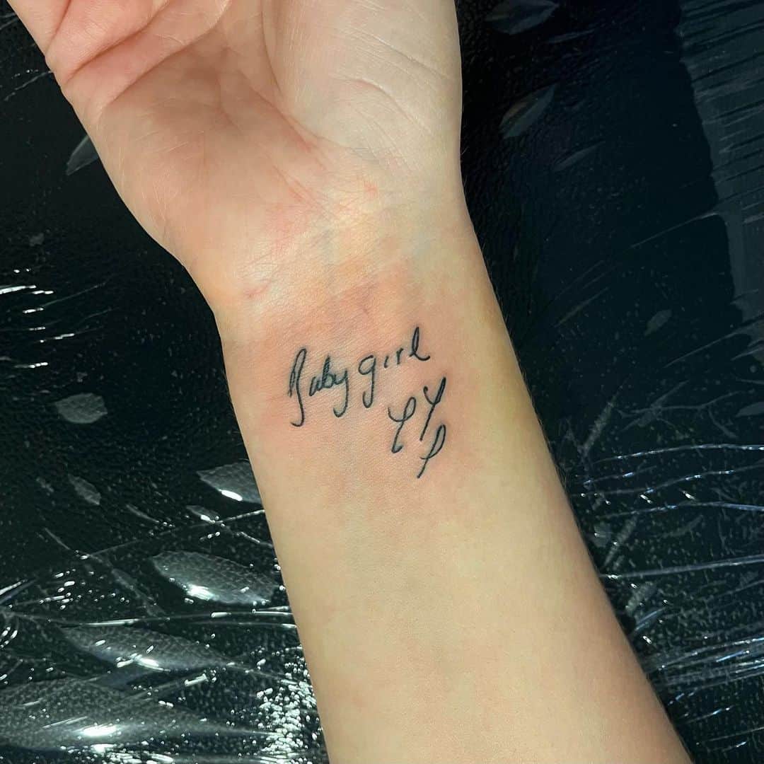 WHAT IS THE MEANING BEHIND A WRIST TATTOO  Celebrity Ink