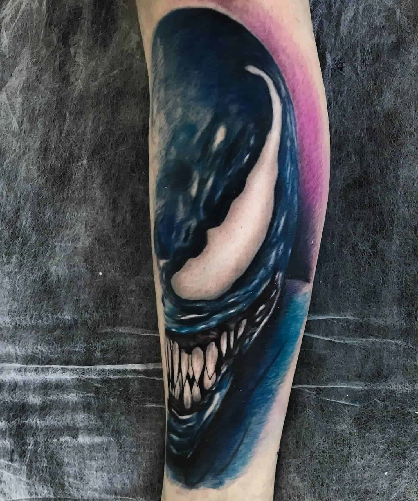 Size Conscious Venom Tattoos 2