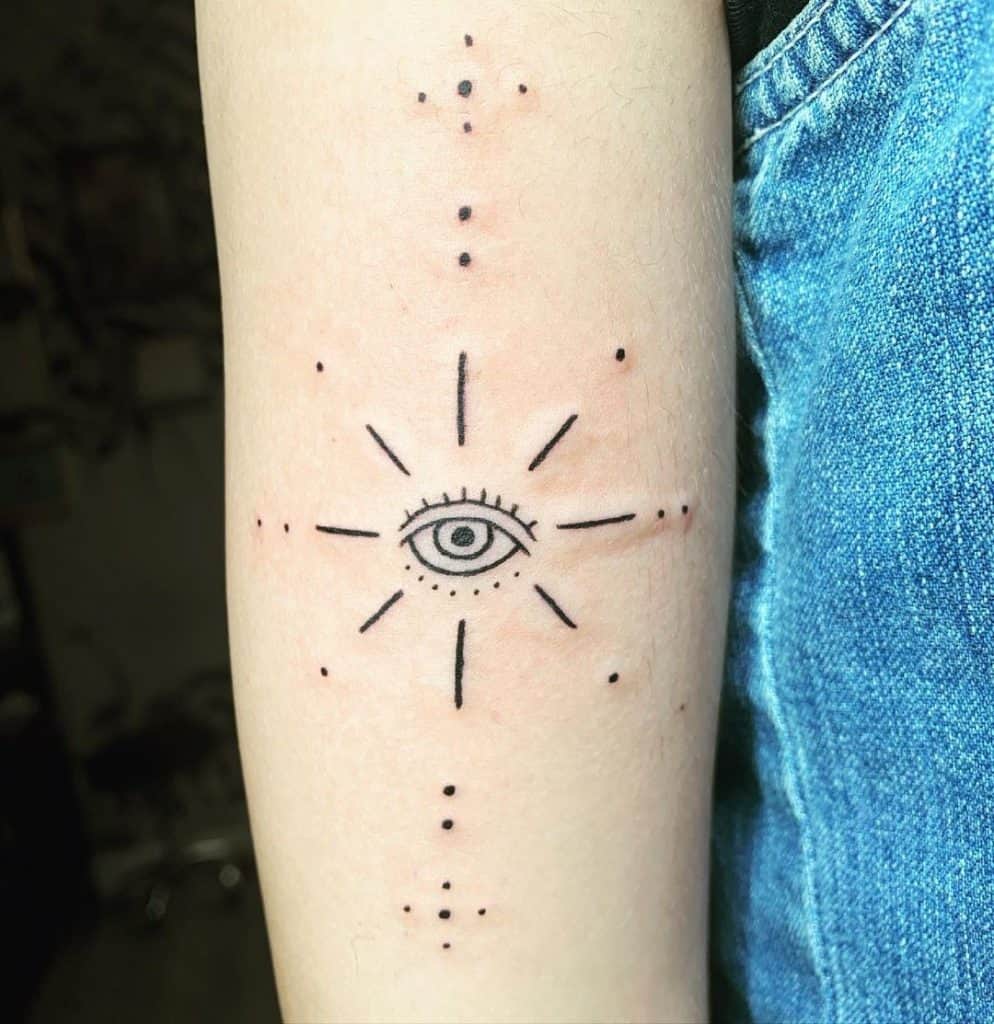 Top 30 Meaningful Evil Eye Tattoo Design Ideas (2021 Updated) - Saved