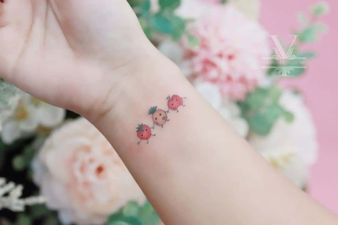 Small Wrist Motherhood Tattoo