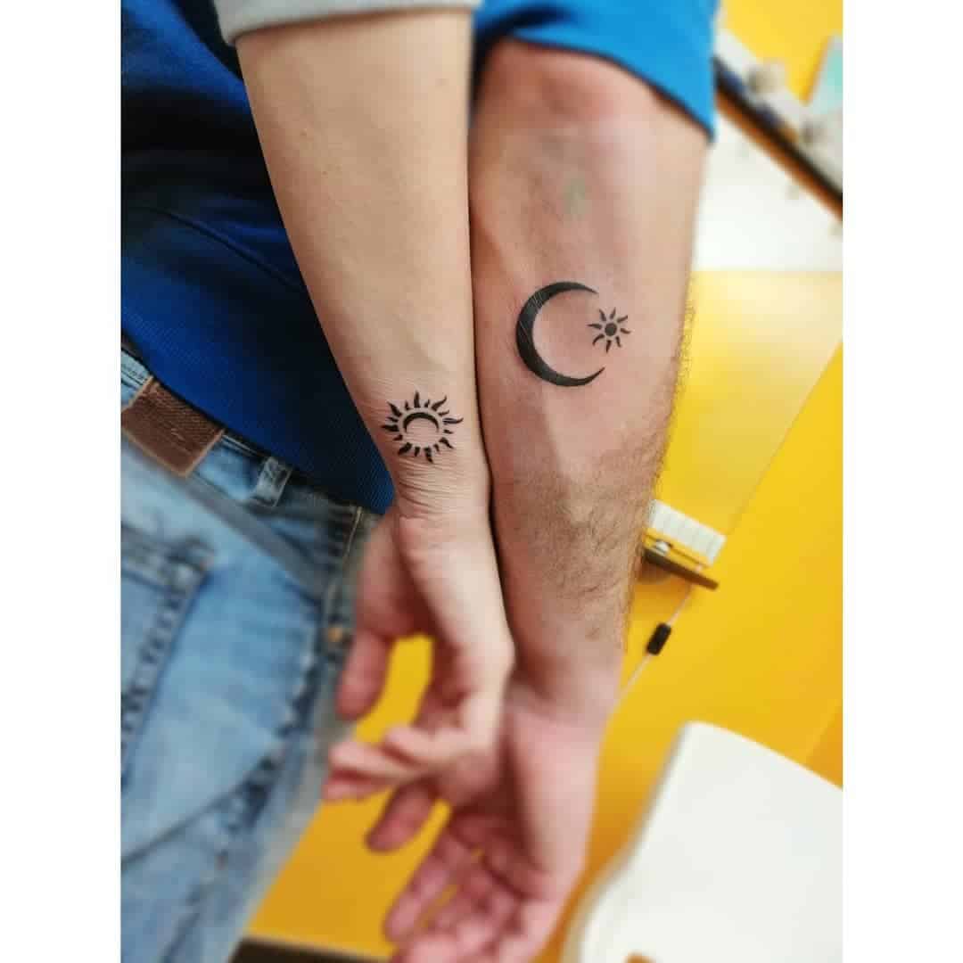 Sun and Moon Tattoo 3