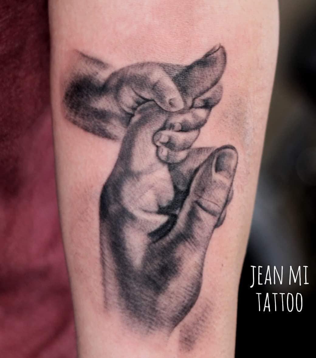 Take My Hand Tattoo 3