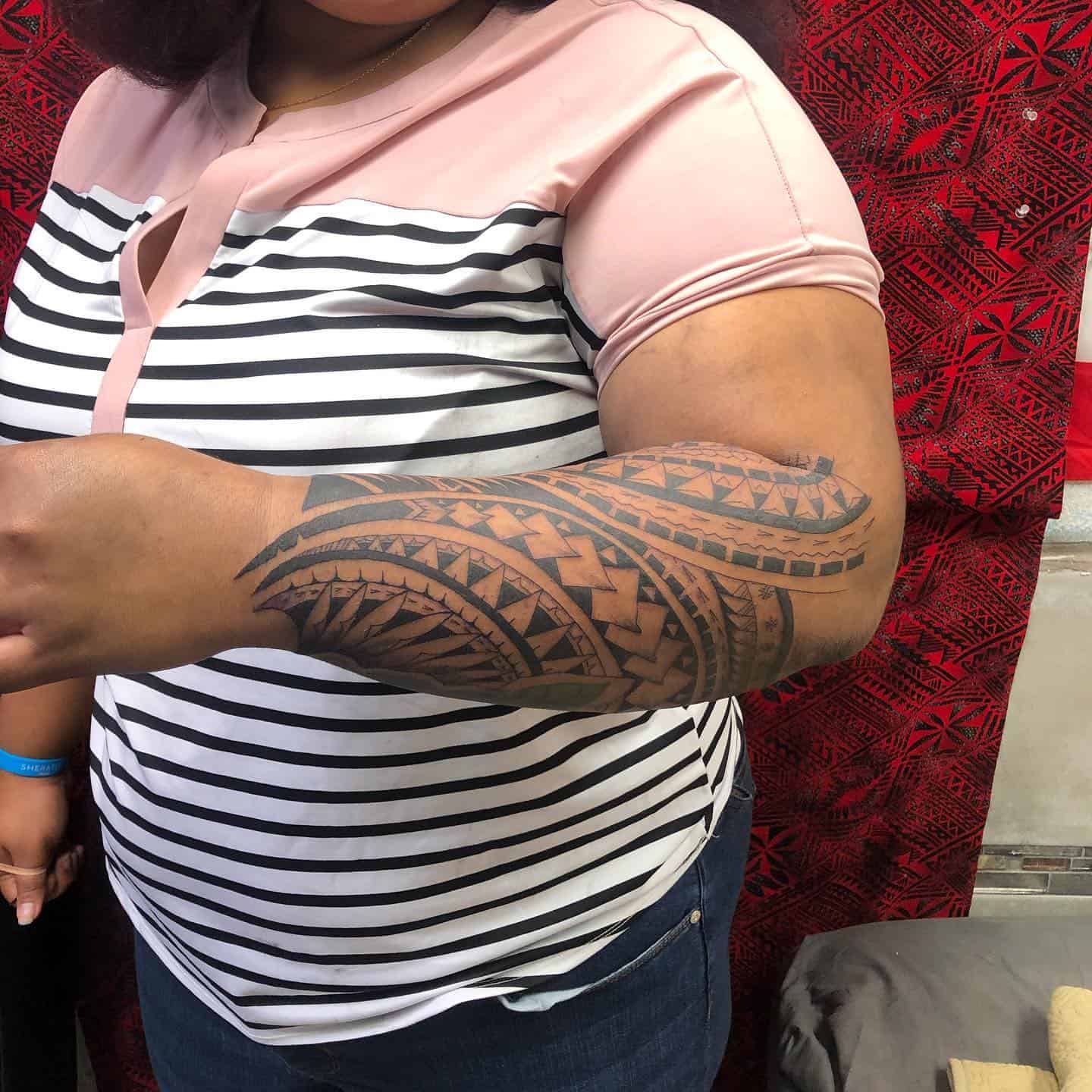 Tribal sleeve tattoo 5