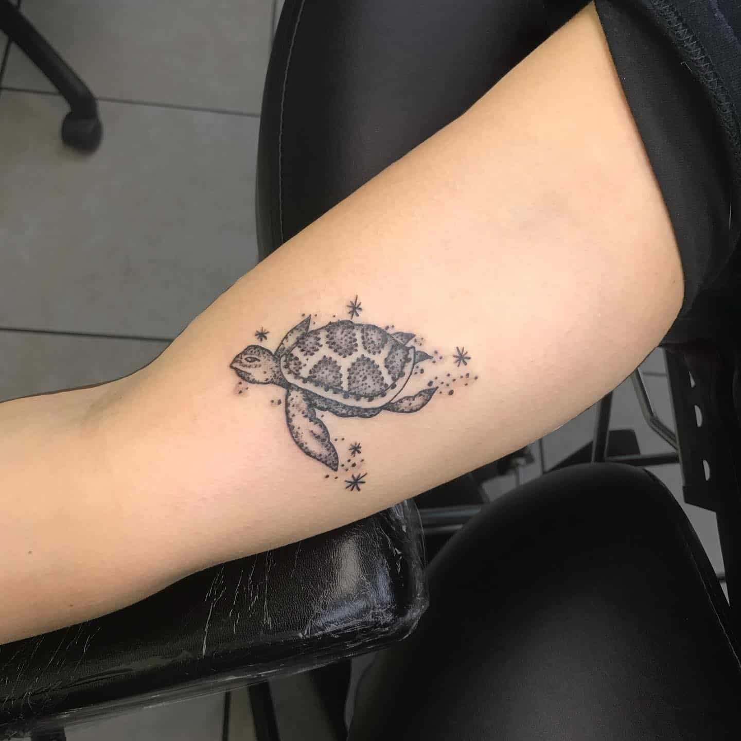 Turtle Tattoos on Arms 3