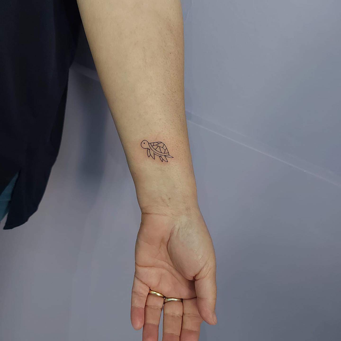 Turtle Tattoos on the wrist 1