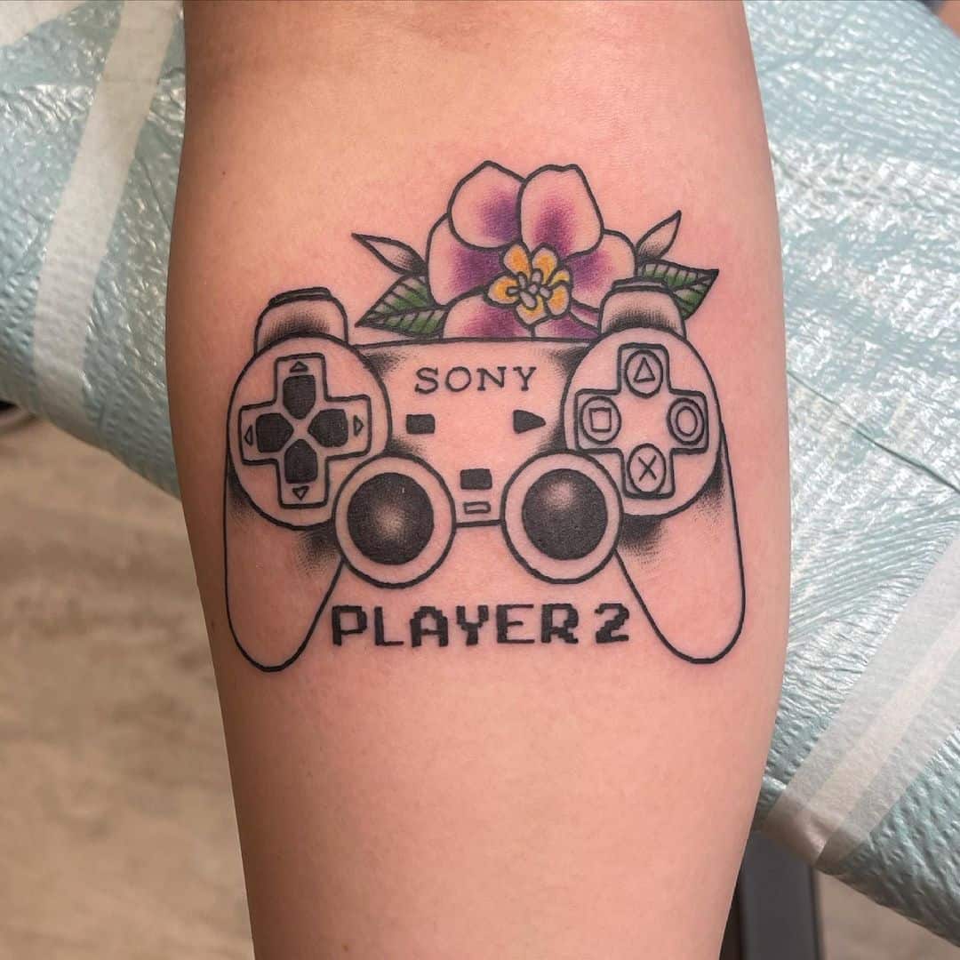 Video Game Brother and Sister Tattoos 1