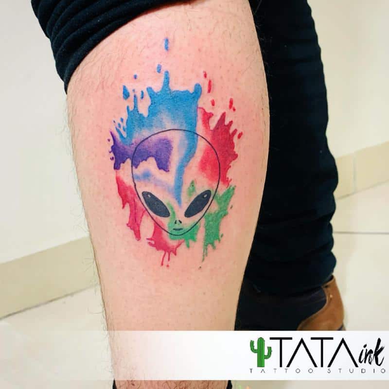 70+ Best Alien Tattoo Ideas: Mystic Ink Designs For 2023 - Saved Tattoo