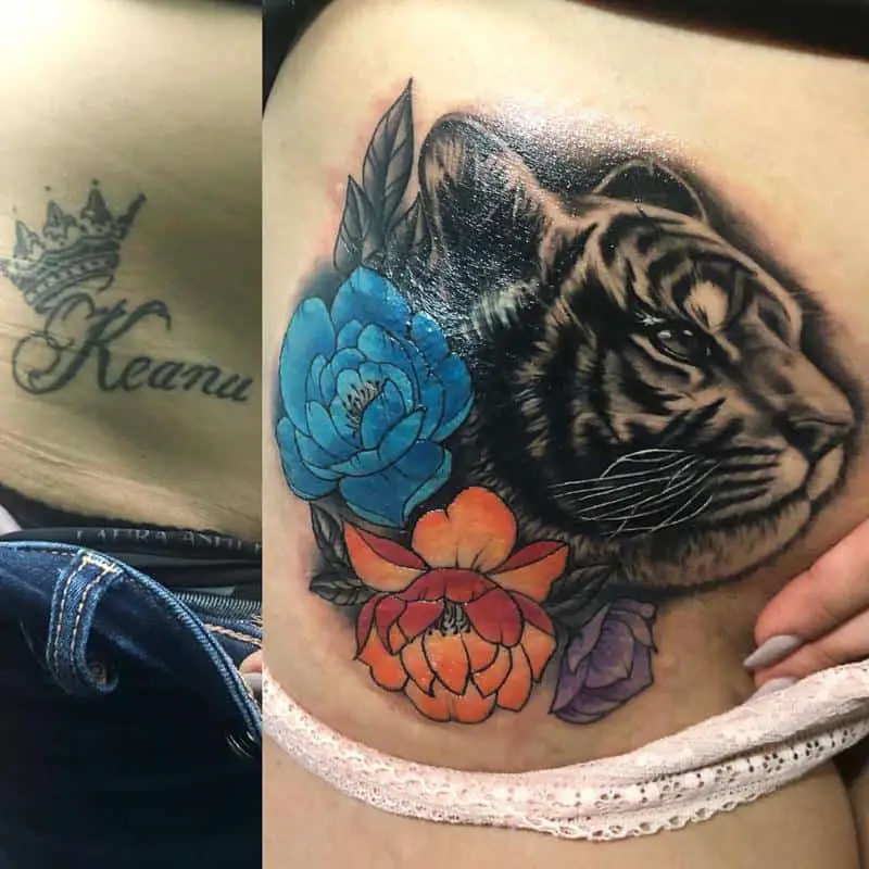 Animal Cover Up Tattoos 2