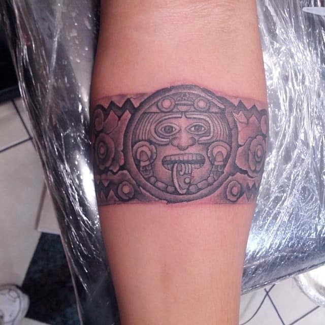 Aztec Armband Tattoo 3