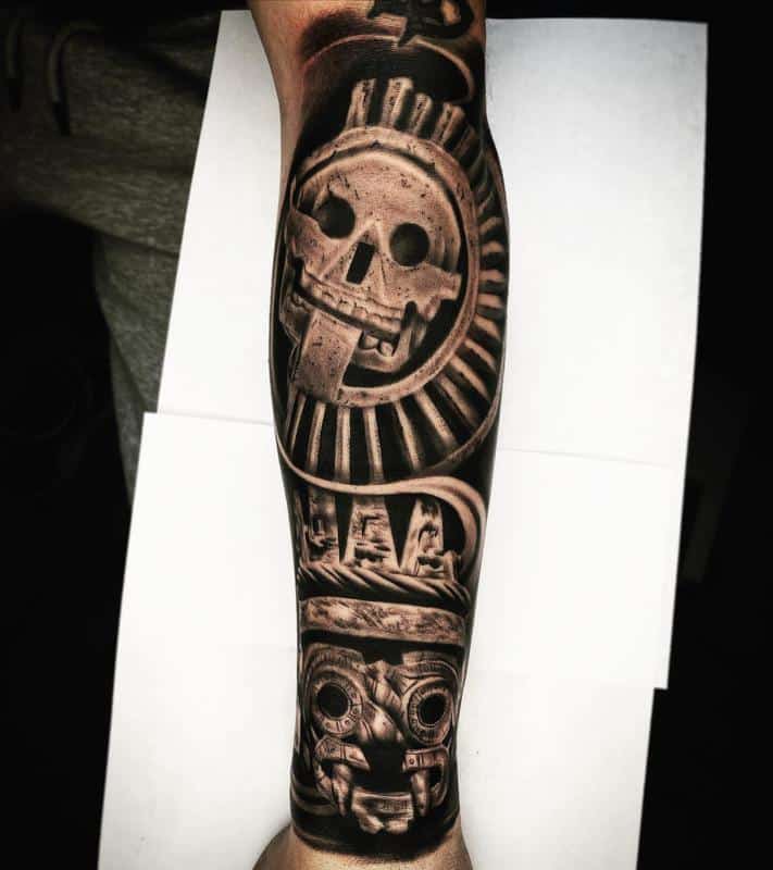 Aztec Tattoos For Men 3