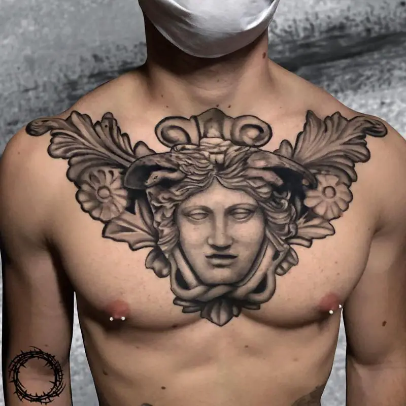 Versace Tattoo  Tatuagem Tatuagem na mão Tatuagens gregas