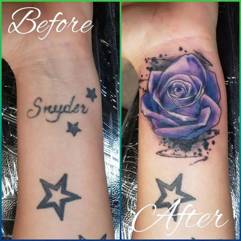 Color Cover Up Tattoos 2