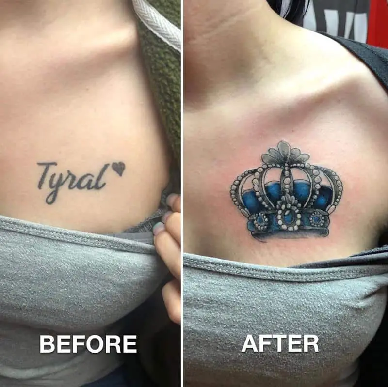 40 Best Name Cover Up Tattoo Design Ideas (2023 Updated) - Saved Tattoo