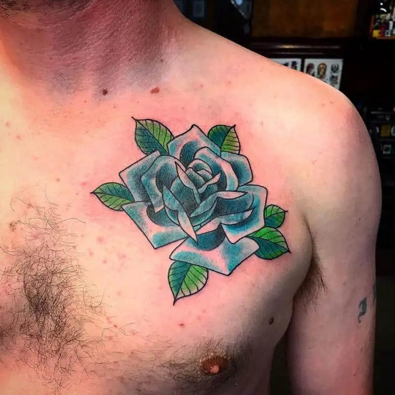 Cover up chest tattoo 2