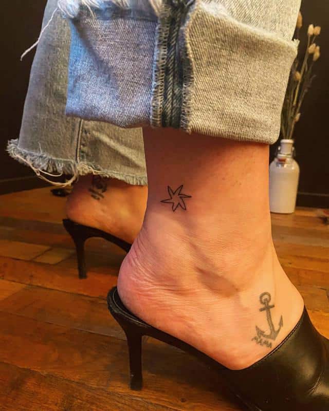 Delicate Starfish Tattoos 1