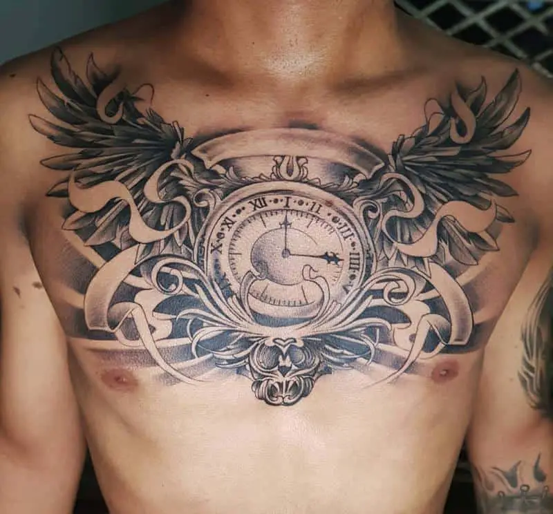 Full chest tattoo 3