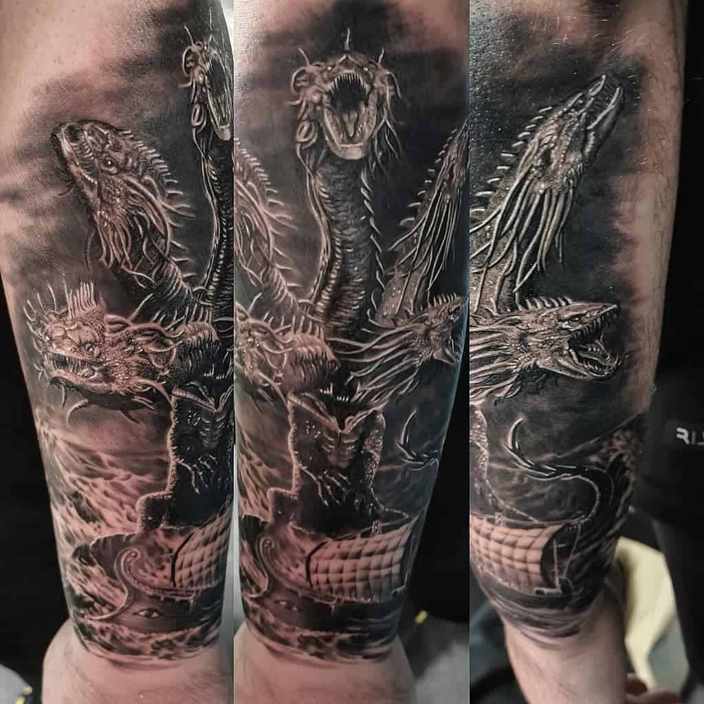 Hydra Tattoo 1