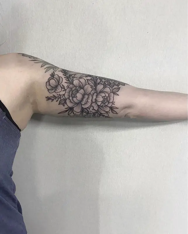 Inner Bicep Tattoo 1