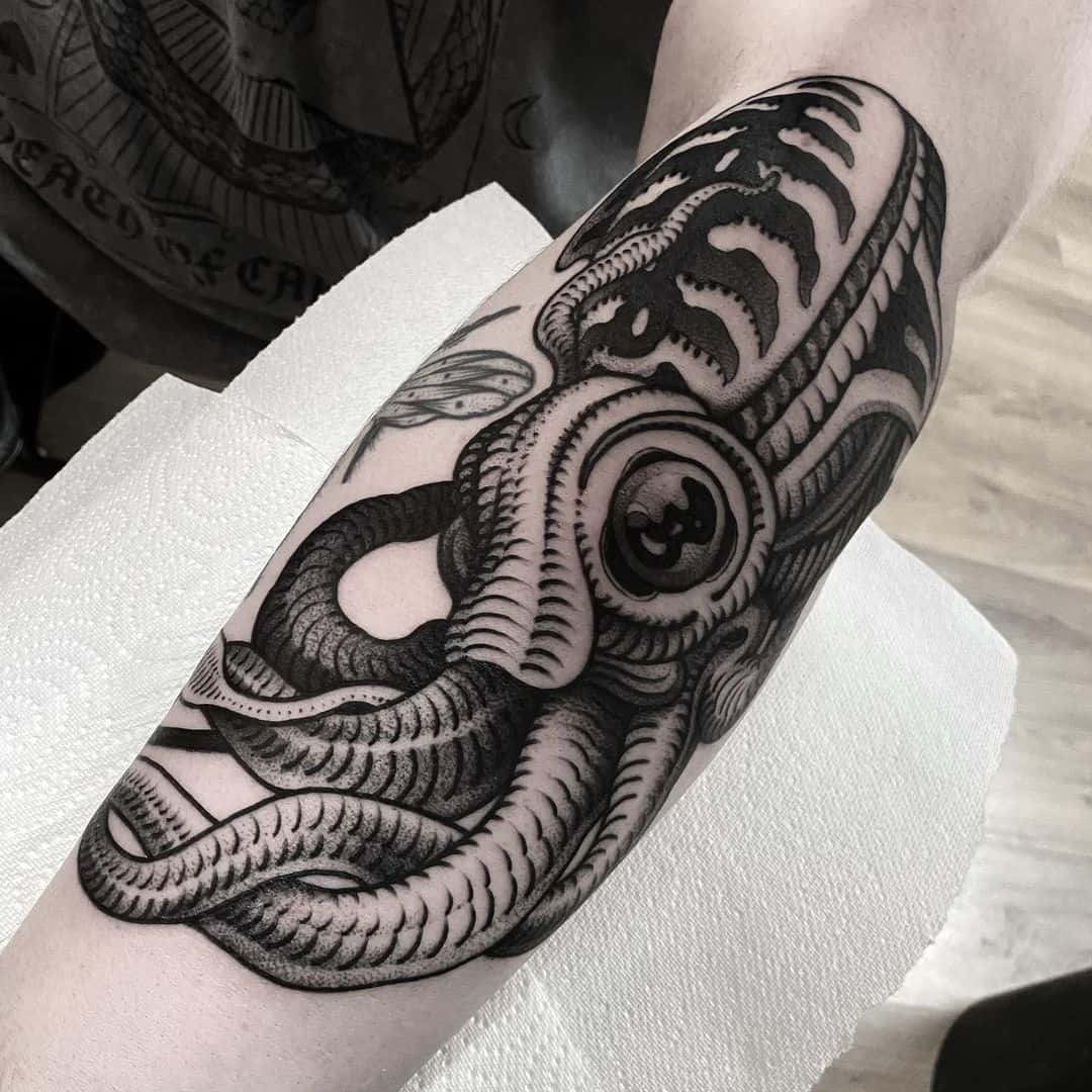 Kraken Tattoo 1