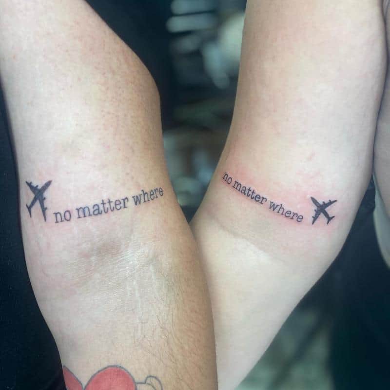 101 Best Matching Couple Tattoos That Are Cute  Unique 2020 Guide  Girlfriend  tattoos Best couple tattoos Couple tattoos unique