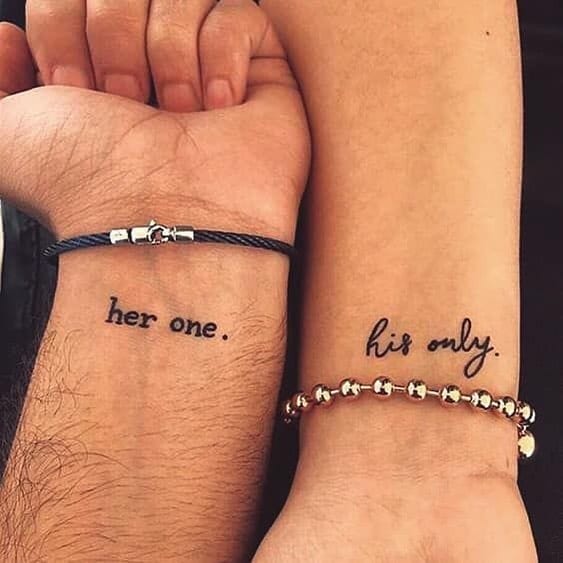 101 Best Couples Tattoo Ideas That Will Blow Your Mind  Outsons
