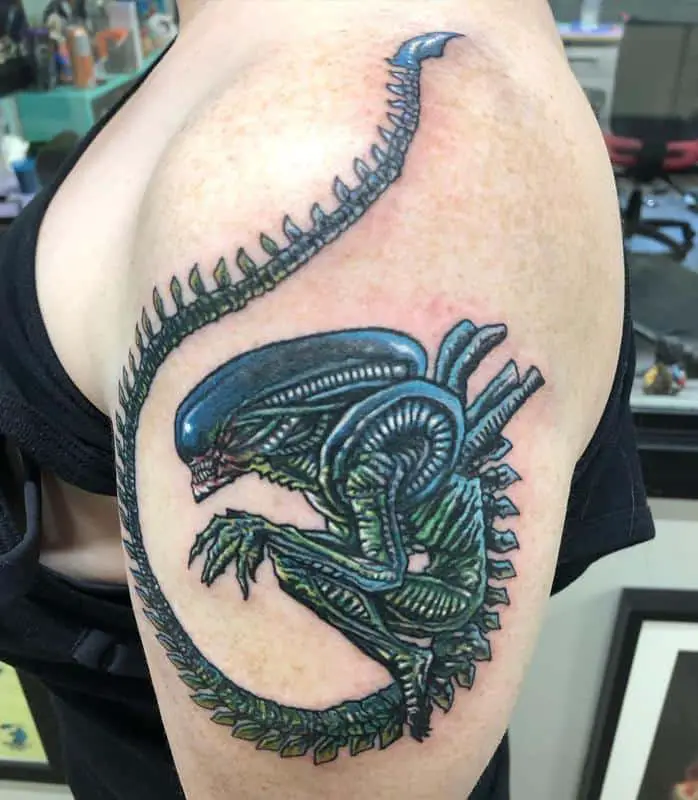 Update 145+ alien tattoo tribal latest
