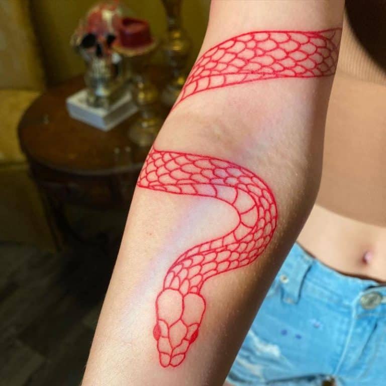 Red Tattoo: Everything You Need To Know (30+ Cool Design Ideas) - Saved ...