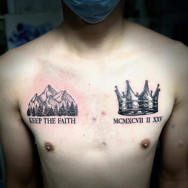 Aggregate 94+ about male chest tattoos super hot .vn