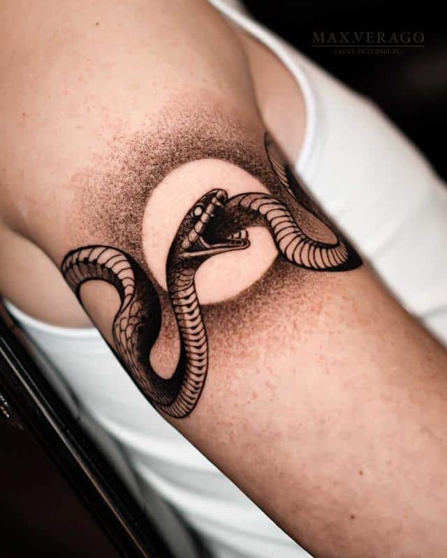 73 Ouroboros Tattoo Designs for Men [2023 Inspiration Guide]