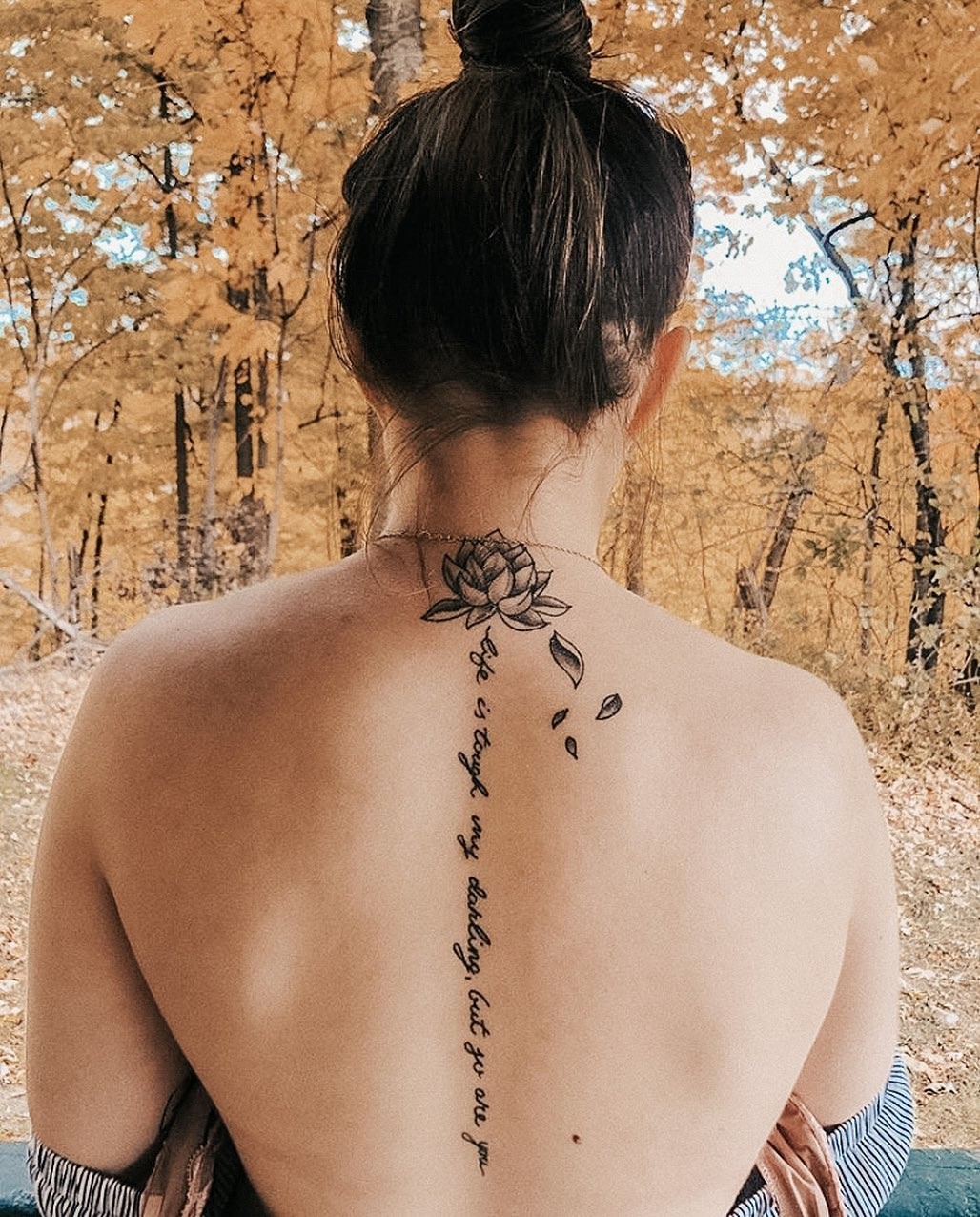 Top 30 Spine Tattoo Design Ideas For Women (2023 Updated) - Saved Tattoo
