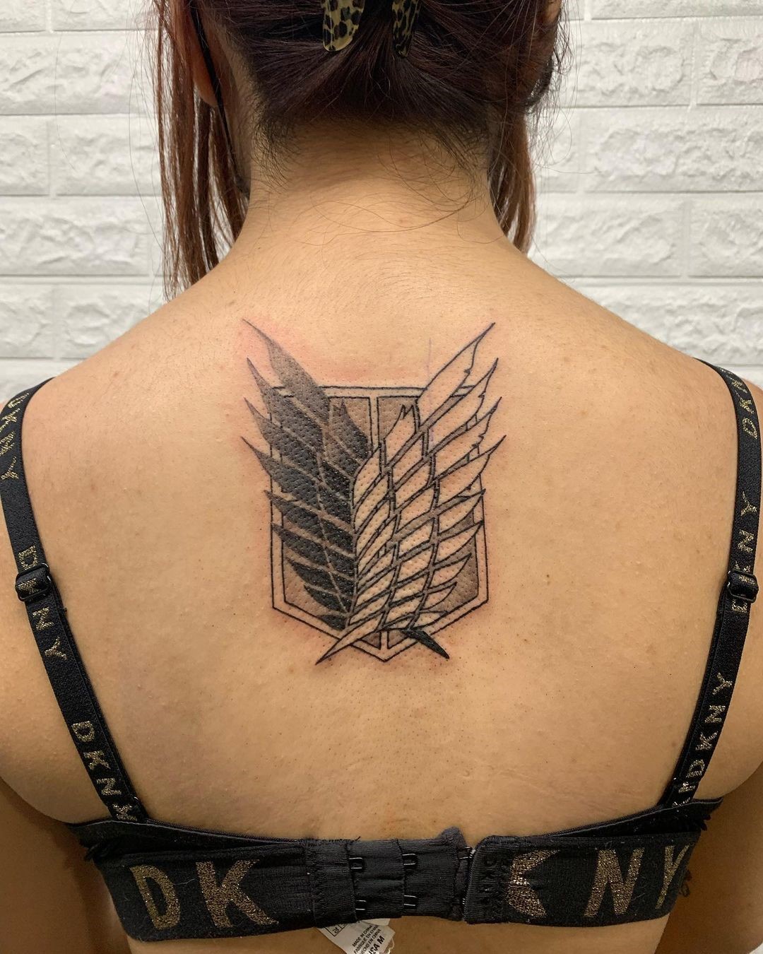 Spine Tattoo Angel Wing Inspo