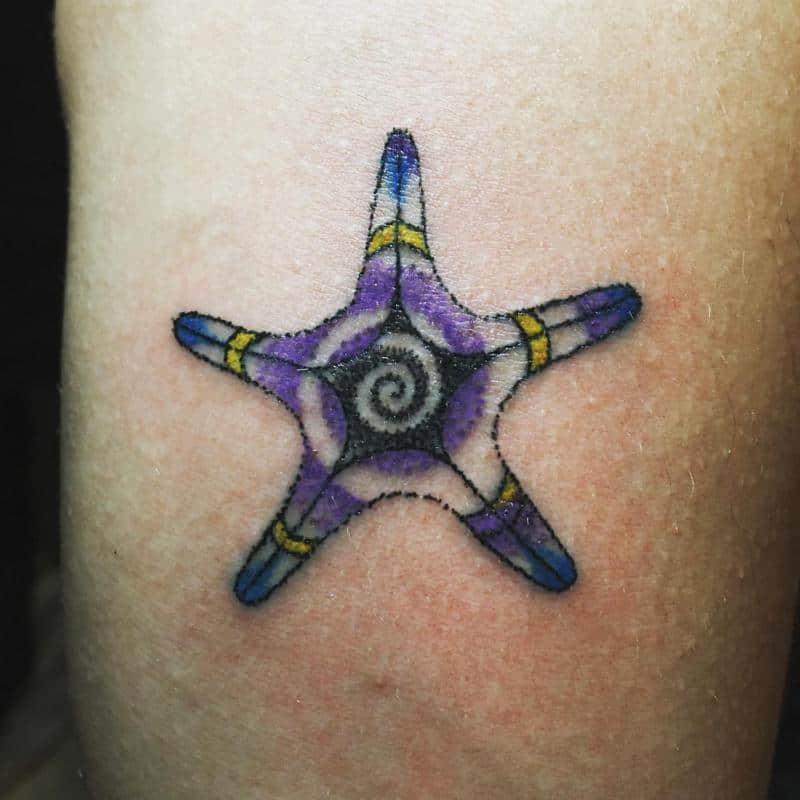 The Unique Starfish Tattoo 2