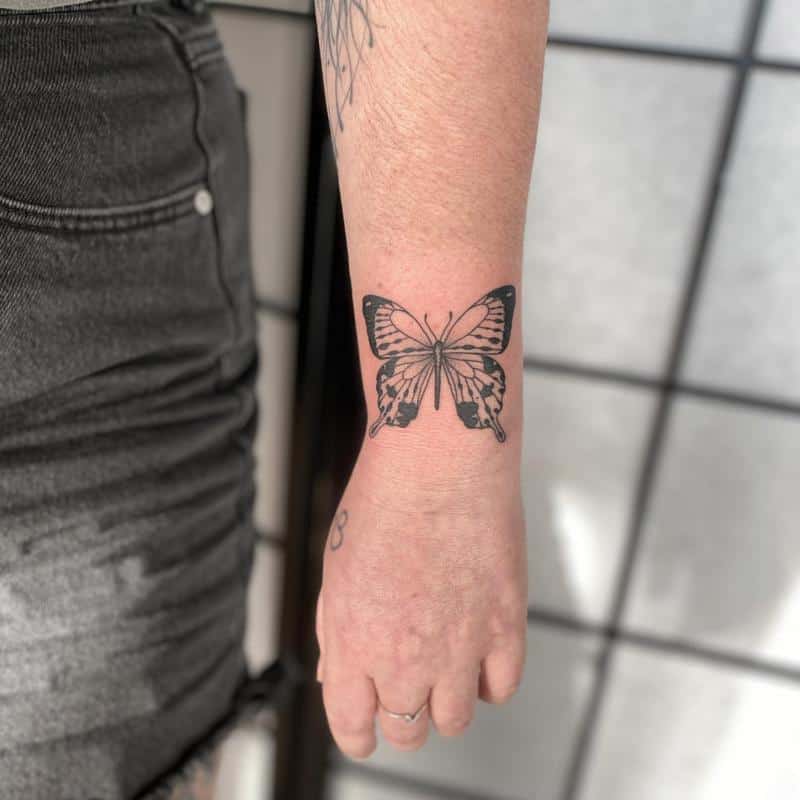Top of Wrist Tattoo 1