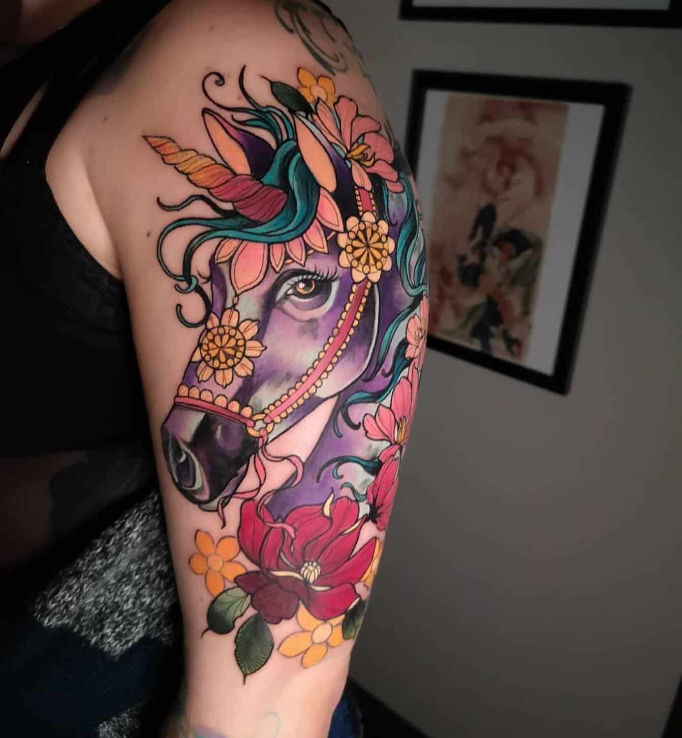 Unicorn Tattoo 2
