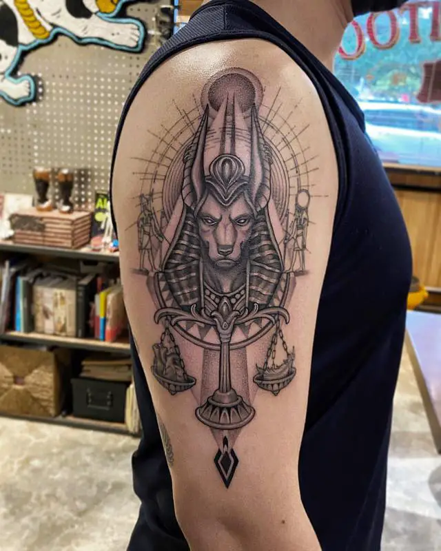 Anubis Tattoo 3