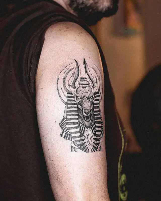 Anubis Tattoo 6