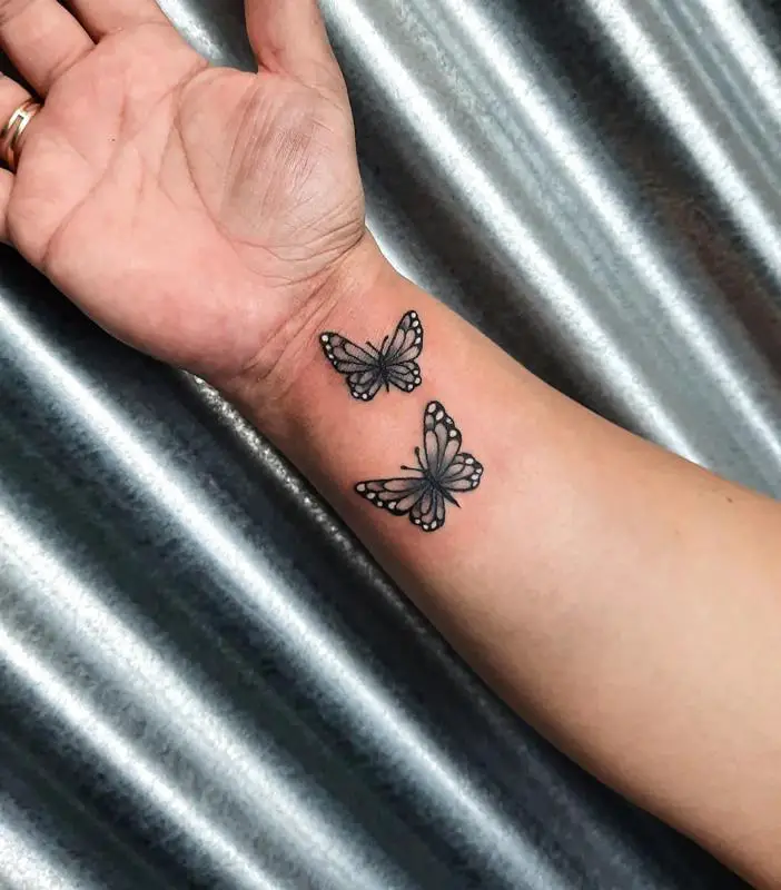 Butterfly Tattoo For Girls 3