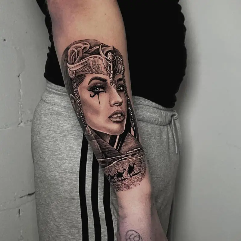 Cleopatra Tattoo 6