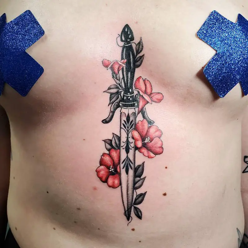30+ Best-Looking Dagger Tattoos: Symbolists, Designs, And Inspiration Adviser - Saved Tattoo