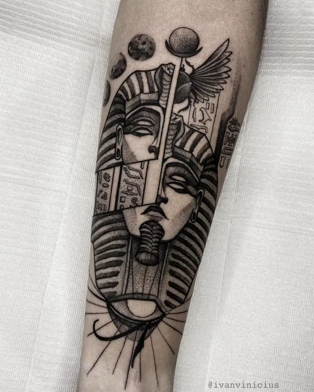 Egyptian Tattoos Forearm placement