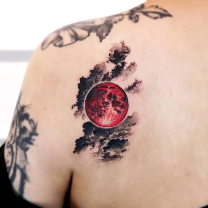 Full Moon Tattoo 3