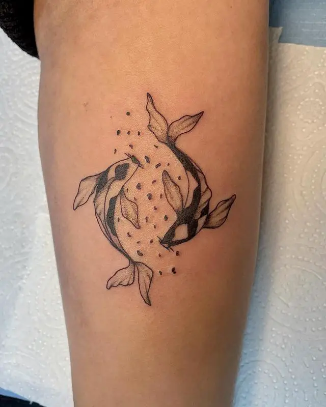 Koi Fish Tattoo That Show Courage and Bravery 3
